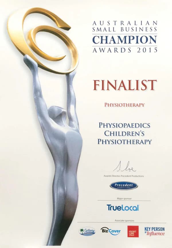 2015 Finalist, Australian Small Business Champion Awards