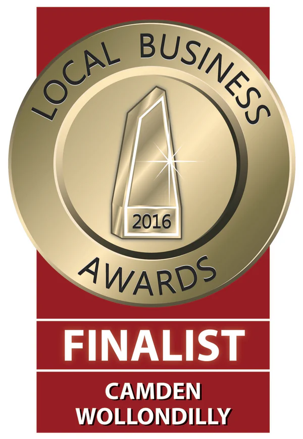 2016 Finalist, Camden Wollondilly Local Business Awards